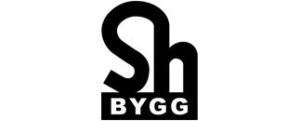Bild på SHbyggs logotype